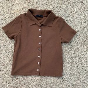 brandy melville button up shirt